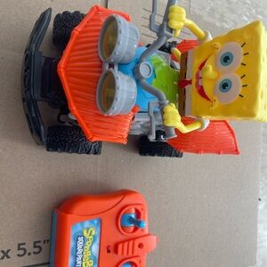 SpongeBob remote controller kart with control works great